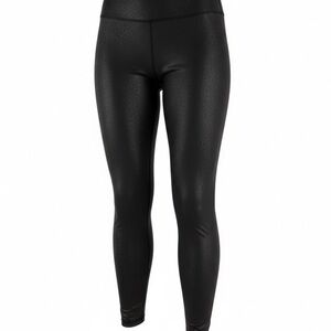 lululemon athletica Black Faux-Leather High-Rise Leggings
